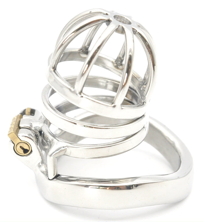 Cage de chasteté en métal Benty 7.5 x 3.3cm