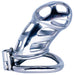 Cage de chasteté en métal Cobra Steel 10 x 3.7cm
