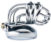 Cage de chasteté en métal Foldy 12 x 3.5cm