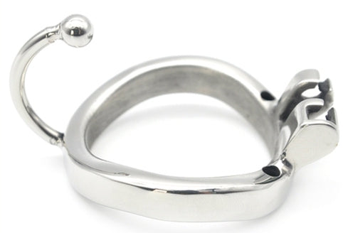 Cage de chasteté en métal Hook Open 7 x 3.3cm