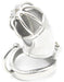 Cage de chasteté en métal Hook Open 7 x 3.3cm