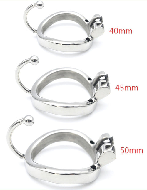 Cage de chasteté en métal Hooky 7.5 x 3.3cm