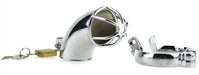 Cage de chasteté en métal LANCELOT 10 x 3.5cm