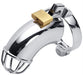 Cage de chasteté en métal LANCELOT 10 x 3.5cm