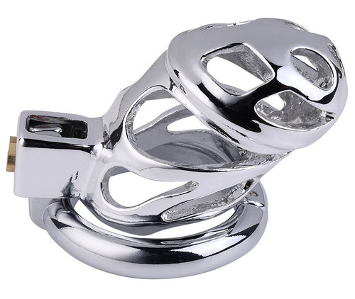 Cage de chasteté en métal Lock Love 9 x 3.5cm