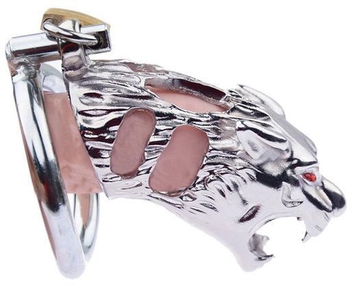 Cage de chasteté en métal Panthera 9 x 3.4cm