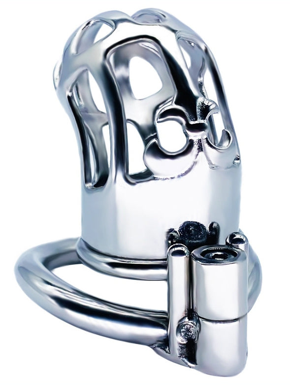 Cage de chasteté en métal Royal Steel 7 x 3cm