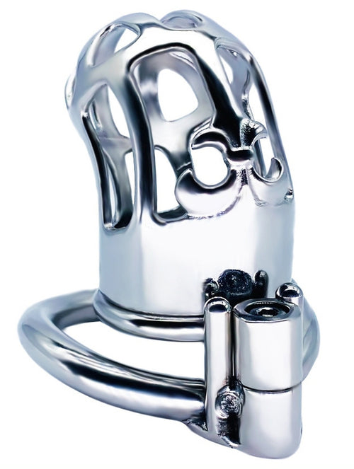 Cage de chasteté en métal Royal Steel 7 x 3cm