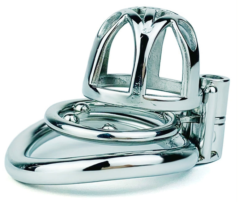 Cage de chasteté en métal Trig Cage 4 x 3.5cm