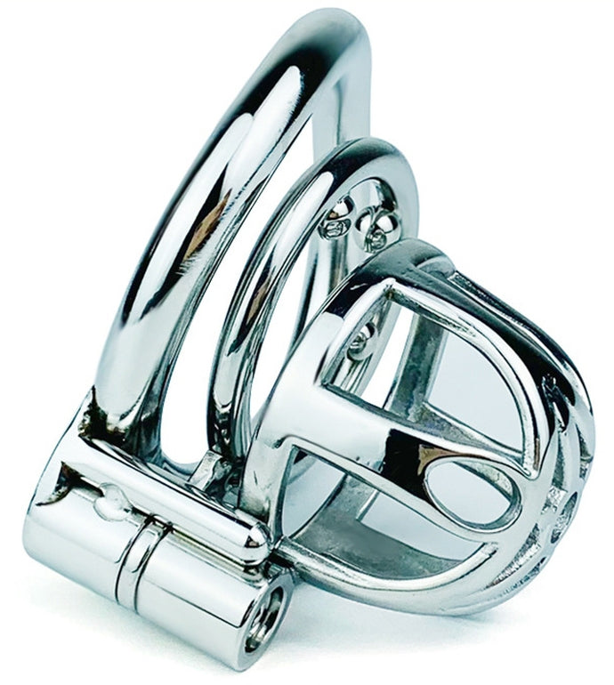 Cage de chasteté en métal Trig Cage 4 x 3.5cm
