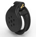 Cage de chasteté Flat Zone 2.5cm Noire