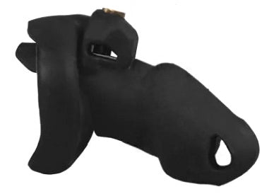 Cage de Chasteté Flexty M 10.5 x 3.5cm Noire