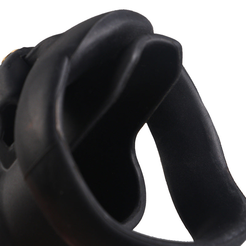 Cage de Chasteté Flexty M 10.5 x 3.5cm Noire