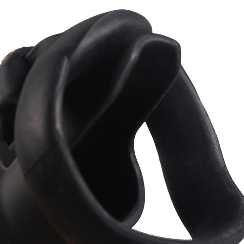 Cage de Chasteté Flexty M 10.5 x 3.5cm Noire