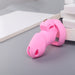 Cage de Chasteté Flexty M 10.5 x 3.5cm Rose