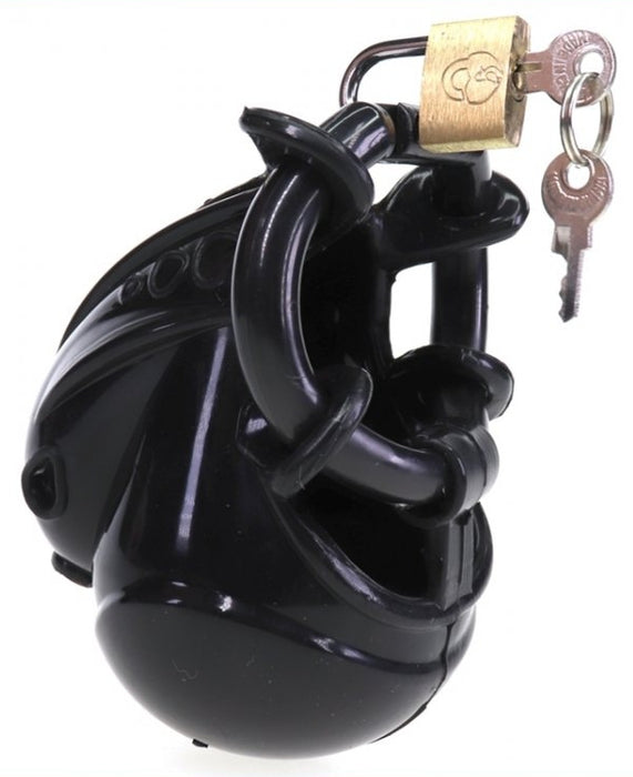 Cage de chasteté Full Egg 7.7 x 2.8cm Noire