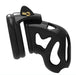 Cage de chasteté Ghost 10 x 3cm Noire