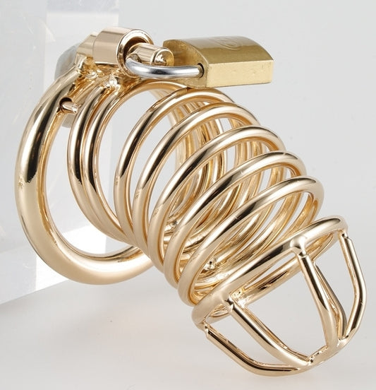 Cage de Chasteté Golden Bird 9 x 3.5cm