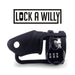 Cage de chasteté Lock A Willy 11 x 3cm Noire