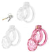 Cage de Chasteté Lock Cobra L 8.5 x 4cm Rose