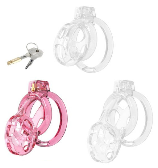 Cage de Chasteté Lock Cobra M 7 x 3.8cm Rose