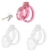 Cage de Chasteté Lock Cobra S 6 x 3.6cm Rose
