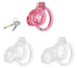 Cage de Chasteté Lock Hole S 6 x 3.6cm Rose