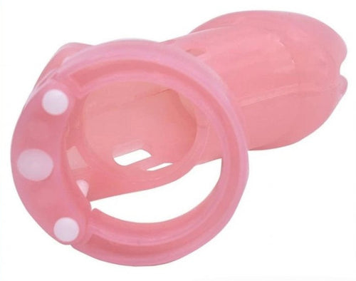 Cage de chasteté Locky 8 x 3.3 cm Rose