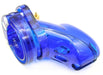 Cage de chasteté Locky 8 x 3.3cm Bleu