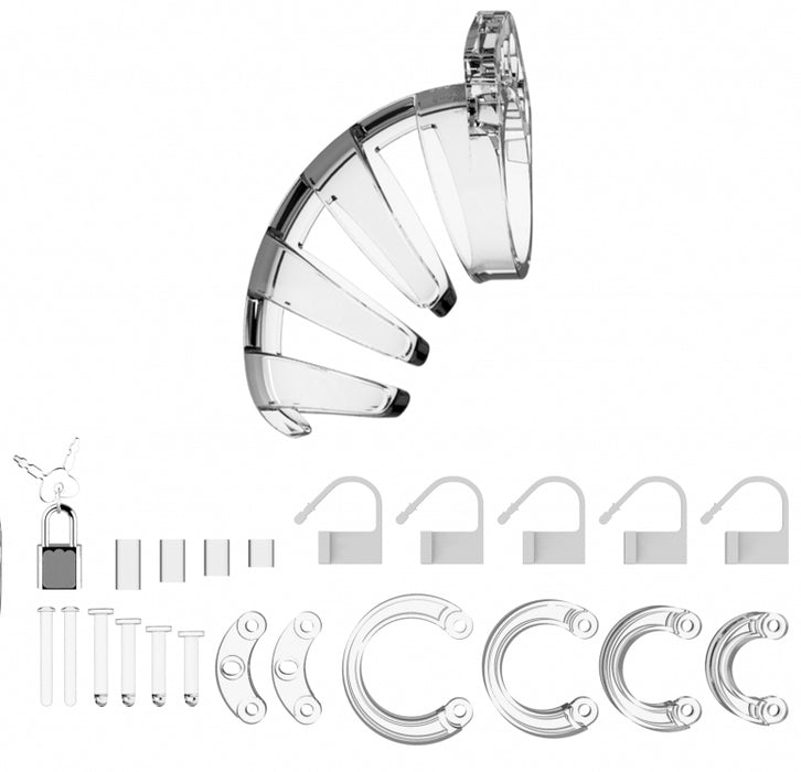 Cage de chasteté ManCage Modèle 02 9 x 3.5cm Transparente