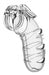 Cage de chasteté ManCage Modèle 05 14 x 4.5 cm Transparente