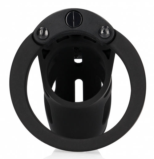 Cage de chasteté ManCage Modèle 23 - 6.5 x 3.5cm Noire