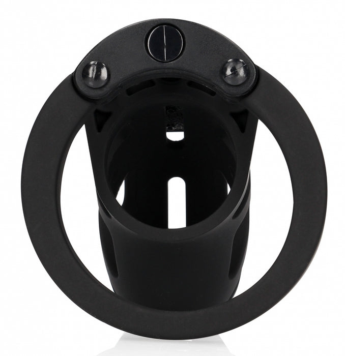 Cage de chasteté ManCage Modèle 23 - 6.5 x 3.5cm Noire