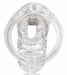 Cage de chasteté ManCage Modèle 25 - 9 x 3.5cm Transparente