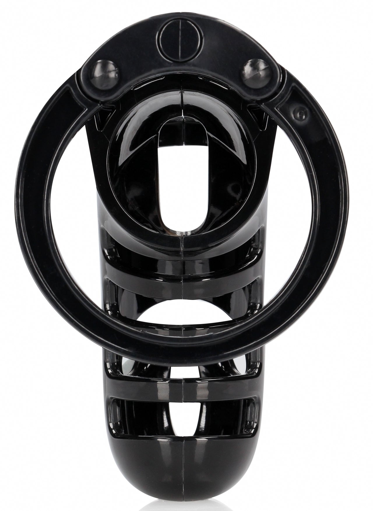 Cage de chasteté ManCage Modèle 26 - 11.5 x 3.5 cm Noire