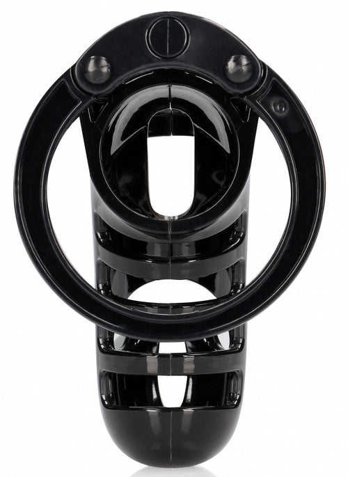 Cage de chasteté ManCage Modèle 26 - 11.5 x 3.5 cm Noire