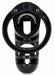 Cage de chasteté ManCage Modèle 26 - 11.5 x 3.5 cm Noire