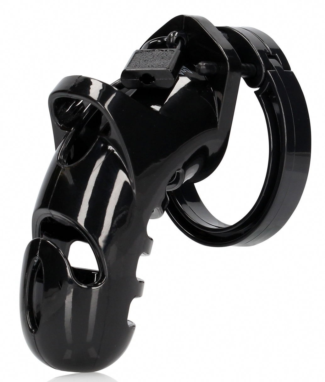Cage de chasteté ManCage Modèle 26 - 11.5 x 3.5 cm Noire