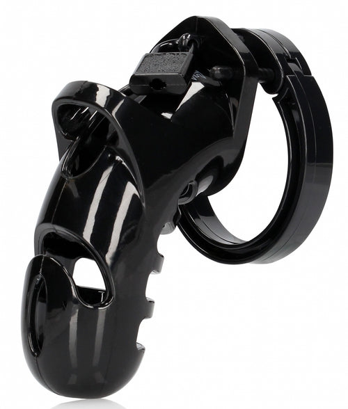 Cage de chasteté ManCage Modèle 26 - 11.5 x 3.5 cm Noire