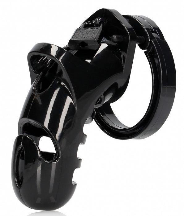 Cage de chasteté ManCage Modèle 26 - 11.5 x 3.5 cm Noire