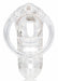 Cage de chasteté ManCage Modèle 26 - 11.5 x 3.5 cm Transparente