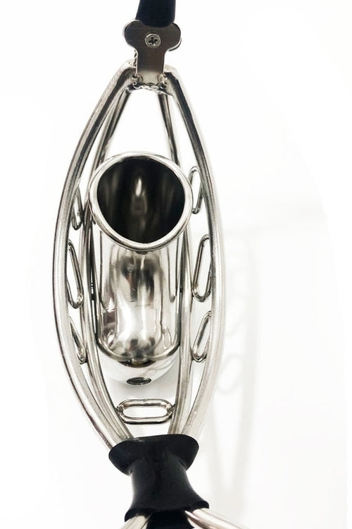 Cage de chasteté Métal Halfy 10 x 3.2cm