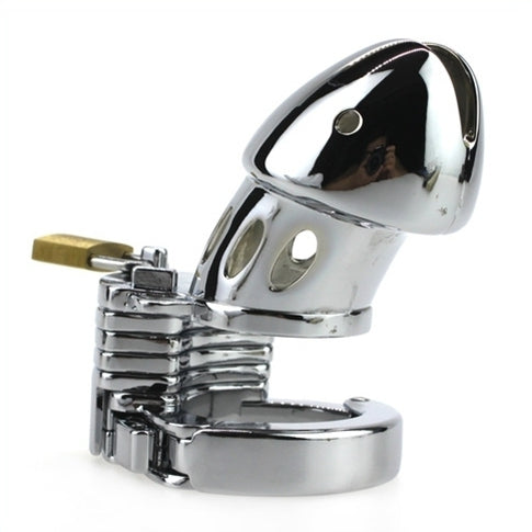 Cage de chasteté Modula métal 9 x 3.5 cm