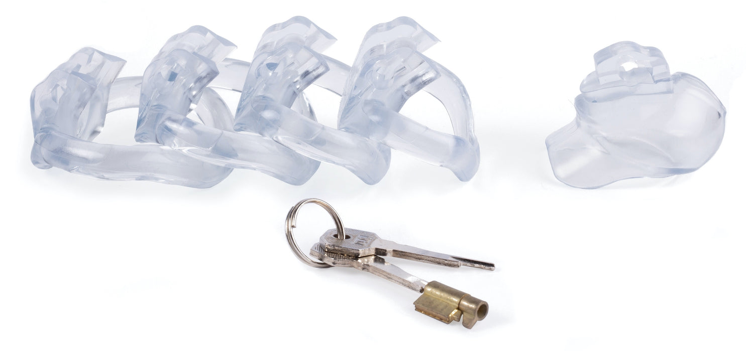 Cage de chasteté Nano 5.7 x 3.2cm Transparent
