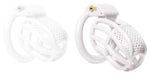 Cage de chasteté Netia Blanche M 7.5 x 3.1cm