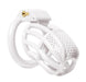 Cage de chasteté Netia Blanche M 7.5 x 3.1cm