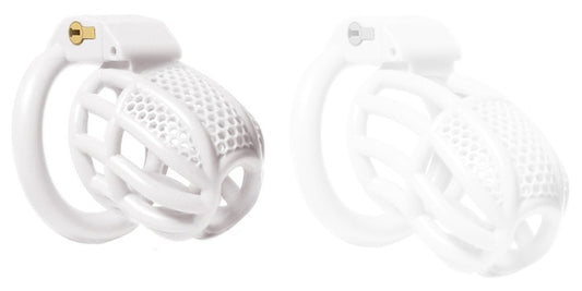 Cage de chasteté Netia Blanche S 6 x 3.1cm