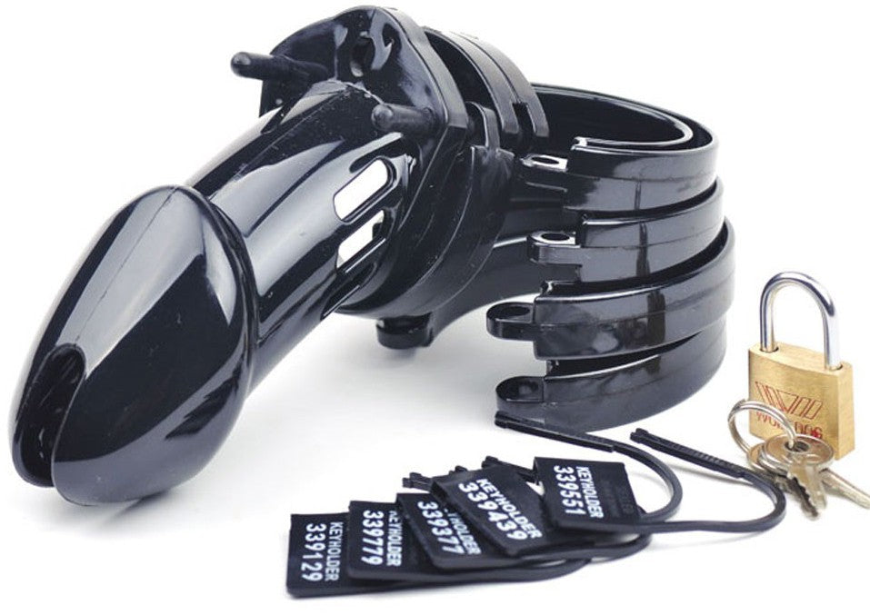 Cage de chasteté noire