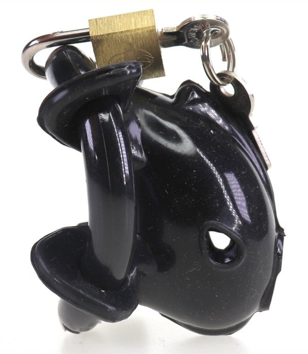 Cage de chasteté Nub Soft 6 x 2cm Noire