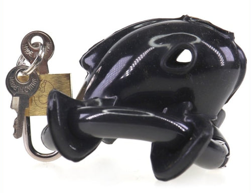 Cage de chasteté Nub Soft 6 x 2cm Noire